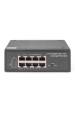 Obrázok pre Digitus DN-651113 síťový přepínač Nespravované Gigabit Ethernet (10/100/1000) Podpora napájení po Ethernetu (PoE) Černá