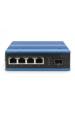 Obrázok pre Digitus DN-651135 síťový přepínač Nespravované Gigabit Ethernet (10/100/1000) Černá, Modrá