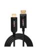 Obrázok pre Lindy 38490 adaptér k video kabelům 10 m DisplayPort HDMI Typ A (standardní) Černá