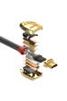 Obrázok pre Lindy 37866 HDMI kabel 10 m HDMI Typ A (standardní) Zlato, Šedá