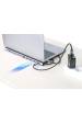 Obrázok pre Manhattan 190305 dokovací stanice/replikátor portů Kabel USB 3.2 Gen 1 (3.1 Gen 1) Type-C Stříbrná