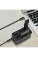Obrázok pre LogiLink UA0370 dokovací stanice/replikátor portů Kabel USB 3.2 Gen 1 (3.1 Gen 1) Type-C Černá