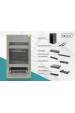 Obrázok pre Digitus DN-10-SET-3-B rack 12U Nástěnný regál Černá