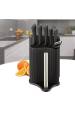 Obrázok pre Kuchyňská sada na krájení MAESTRO MR-1413 Sada nožů (MR-1413-BLACK) Černá