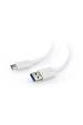 Obrázok pre Gembird CCP-USB3-AMCM-1M-W USB kabel USB 3.2 Gen 1 (3.1 Gen 1) USB A USB C Bílá