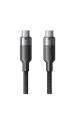 Obrázok pre USB-C kabel na C Vention USB 3.2 5A 10Gbps 1m BK