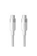 Obrázok pre USB-C kabel na C Vention USB 3.2 5A 10Gbps 1m WH