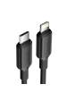 Obrázok pre Kabel USB-C na Lightning 3A 480Mbps 1m ČERNÝ