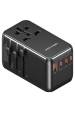 Obrázok pre Adaptér s nabíječkou Vention 100 W 1xUSB-A 3xUSB-C