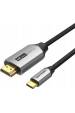 Obrázok pre USB-C kabel na HDMI Vention 4K@60Hz oplot 2m GREY