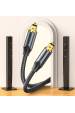 Obrázok pre Optický audio kabel Vention oplot 10 m BLACK