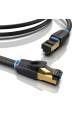 Obrázok pre Vention IKABG síťový kabel Černá 20m Cat8 S/FTP (S-STP)
