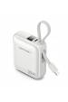 Obrázok pre Vention 10000mAh 35W - powerbanka s kabelem USB-C (béžová)