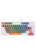 Obrázok pre Savio ASTRAL WHITE JADE 3 COLOURS klávesnice Hraní USB QWERTY US Mezinárodní