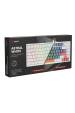 Obrázok pre Savio ASTRAL WHITE JADE 3 COLOURS klávesnice Hraní USB QWERTY US Mezinárodní
