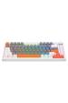 Obrázok pre Savio ASTRAL WHITE JADE 3 COLOURS klávesnice Hraní USB QWERTY US Mezinárodní