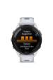 Obrázok pre Garmin Forerunner 265 3,3 cm (1.3") AMOLED 46 mm Digitální 416 x 416 px Dotyková obrazovka Černá, Bílá Wi-Fi GPS