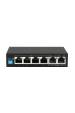 Obrázok pre Extralink Switch PoE KRIOS 4x Gigabit PoE/PoE+, 2x RJ45 Uplink Gigabit, 60W