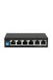 Obrázok pre Extralink Switch PoE KRIOS 4x Gigabit PoE/PoE+, 2x RJ45 Uplink Gigabit, 60W
