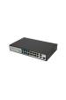 Obrázok pre Extralink Switch PoE VIRTUS V3 16x 100Mb/s PoE/PoE+, 2x Gigabit RJ45 + 1x SFP, 150W