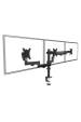 Obrázok pre Držák pro 3 monitory Maclean, plynová pružina, 17"-27", 2-8 kg, černý, MC-137
