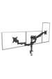 Obrázok pre Držák pro 3 monitory Maclean, plynová pružina, 17"-27", 2-8 kg, černý, MC-137