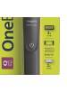 Obrázok pre Philips Norelco OneBlade QP2824/10 pánský holicí strojek Planžetový holicí strojek Zastřihovač Šedá, Limetka