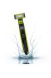 Obrázok pre Philips Norelco OneBlade QP2824/10 pánský holicí strojek Planžetový holicí strojek Zastřihovač Šedá, Limetka