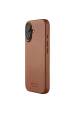 Obrázok pre Mujjo Full Leather Case MagSafe Pouzdro pro iPhone 17 Hnědý