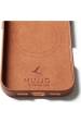 Obrázok pre Mujjo Full Leather Case MagSafe Pouzdro pro iPhone 17 Hnědý