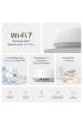 Obrázok pre TP-Link DECO BE25(3-PACK) Systém mesh Wi-Fi Dvoupásmový (2,4 GHz / 5 GHz) Wi-Fi 7 (802.11be) Bílá 2 Vnitřní