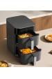 Obrázok pre Xiaomi Smart Double Stack Air Fryer 12L Dvojitý Samostatné 2800 W Horkovzdušná fritéza Černá