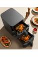 Obrázok pre Xiaomi Smart Double Stack Air Fryer 12L Dvojitý Samostatné 2800 W Horkovzdušná fritéza Černá