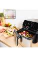 Obrázok pre Tefal Easy Fry Mega EY855D10 fritovací hrnec Samostarný 7,5 l Samostatné 2020 W Horkovzdušná fritéza Černá, Nerezová ocel