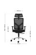 Obrázok pre Otočné křeslo Manager 3.3 Black