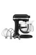 Obrázok pre KitchenAid 5KSM60SPXEBM Stojací mixér 375 W Černá, Šedá, Nerezová ocel