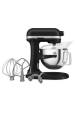 Obrázok pre KitchenAid 5KSM60SPXEBM Stojací mixér 375 W Černá, Šedá, Nerezová ocel