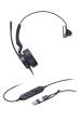 Obrázok pre Yealink UH44 Mono Teams USB-C/A Sluchátka s mikrofonem Kabel Přes hlavu Kancelář / call centrum USB Type-C / USB Type-A Černá