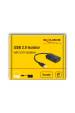 Obrázok pre DeLOCK Izolátor USB 2.0 Typu-A ze zástrčky na zásuvku, s izolací na 5 kV pro datová vedení