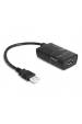 Obrázok pre DeLOCK Izolátor USB 2.0 Typu-A ze zástrčky na zásuvku, s izolací na 5 kV pro datová vedení