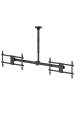 Obrázok pre Stropní držák Maclean pro dva televizory, max. zatížení 2x40 kg, 34-60", max. VESA 600x400, MC-111 B