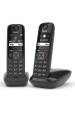 Obrázok pre Gigaset AS690 Duo Analog/DECT telefon Identifikace volajícího Černá