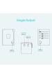 Obrázok pre Napájecí nabíječka - Unitek 65W Universal Travel Adapter (P1122ABK01) | 1xUSB-A 3xUSB-C 1xAC