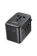 Obrázok pre Napájecí nabíječka - Unitek 65W Universal Travel Adapter (P1122ABK01) | 1xUSB-A 3xUSB-C 1xAC