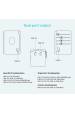 Obrázok pre Napájecí nabíječka - Unitek 65W Universal Travel Adapter (P1122ABK01) | 1xUSB-A 3xUSB-C 1xAC