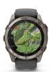 Obrázok pre Garmin fēnix 8 Pro 3,56 cm (1.4") AMOLED 51 mm Digitální 454 x 454 px Dotyková obrazovka Grafit, Titanová Wi-Fi GPS