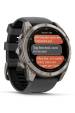Obrázok pre Garmin fēnix 8 Pro 3,56 cm (1.4") AMOLED 51 mm Digitální 454 x 454 px Dotyková obrazovka Grafit, Titanová Wi-Fi GPS