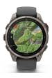 Obrázok pre Garmin fēnix 8 Pro 3,56 cm (1.4") AMOLED 47 mm Digitální 454 x 454 px Dotyková obrazovka Grafit, Titanová Wi-Fi GPS