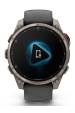 Obrázok pre Garmin fēnix 8 Pro 3,56 cm (1.4") AMOLED 47 mm Digitální 454 x 454 px Dotyková obrazovka Grafit, Titanová Wi-Fi GPS