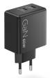 Obrázok pre Lenovo Dual USB-C 65W GaN Charger Univerzální Černá AC Vnitřní